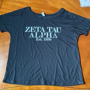 Zeta Tau Alpha Slouchy Tee